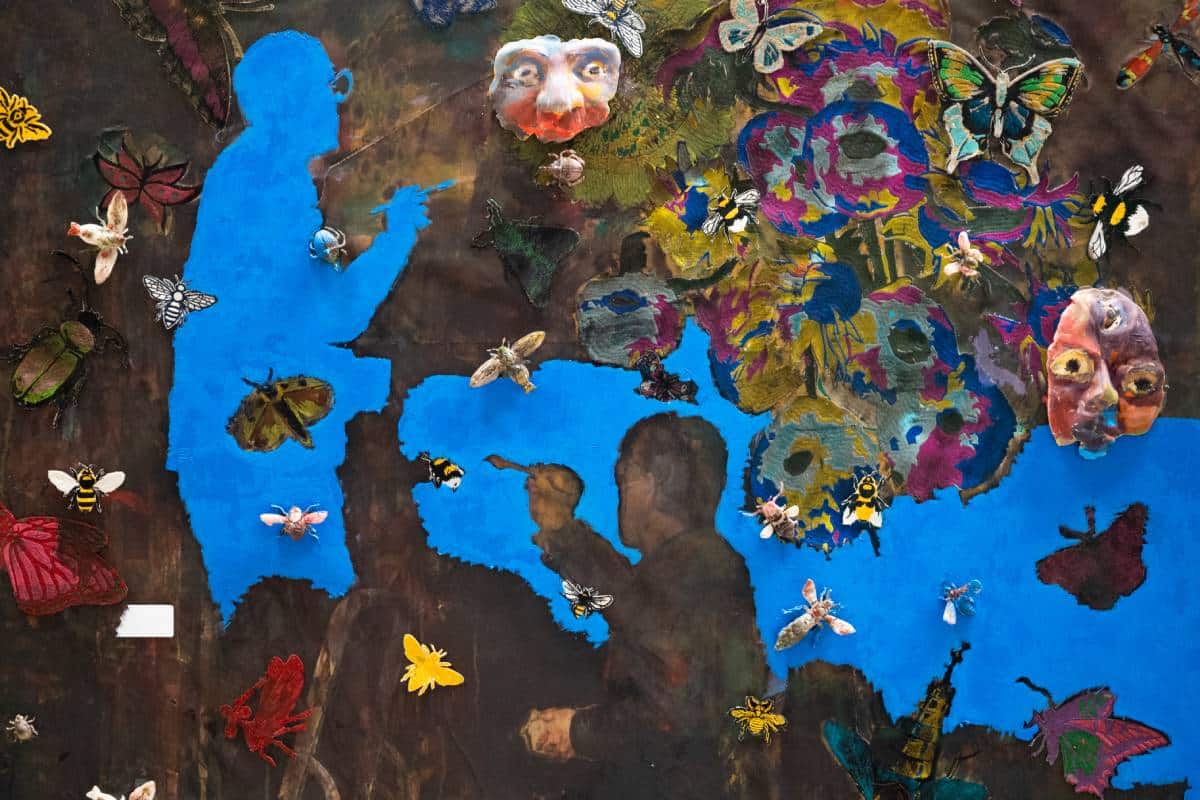 Detalle de la exposición 'Noches y días', de José María Sicilia.