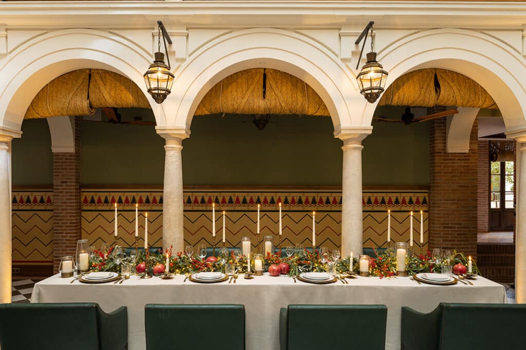 Navidad en el hotel Palacio Solecio de Málaga.