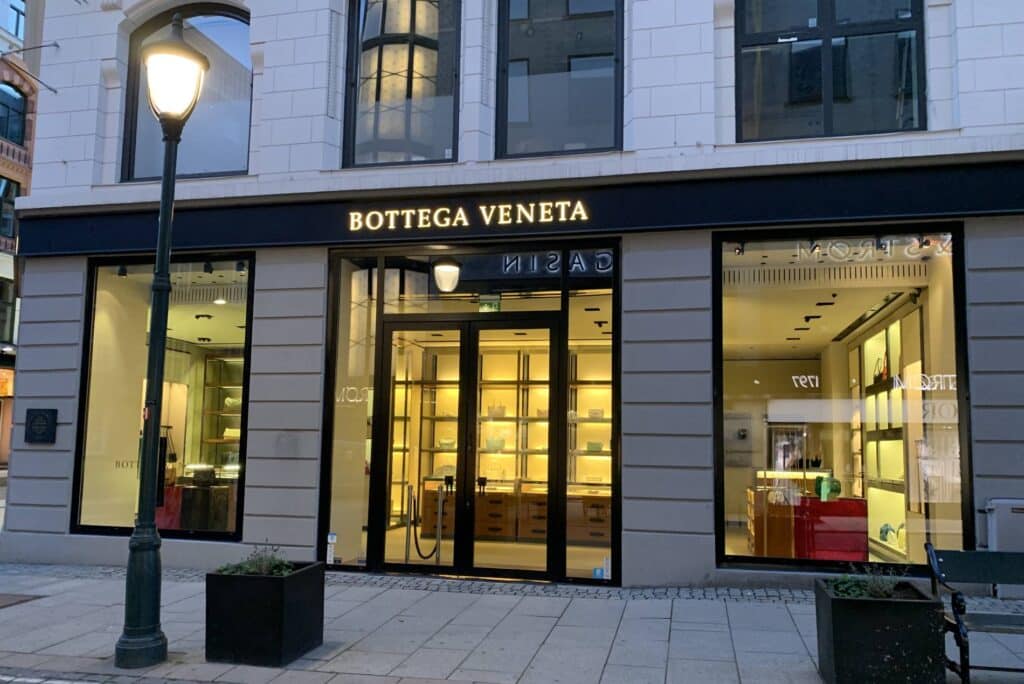 Tienda Bottega Veneta en Oslo.