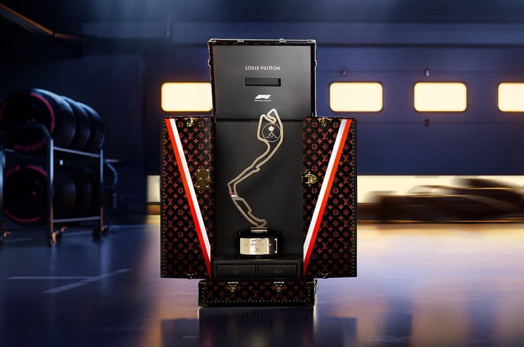 Baúl trofeo de Louis Vuitton.