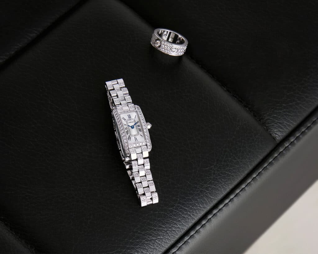 Reloj Baignoire de Cartier.