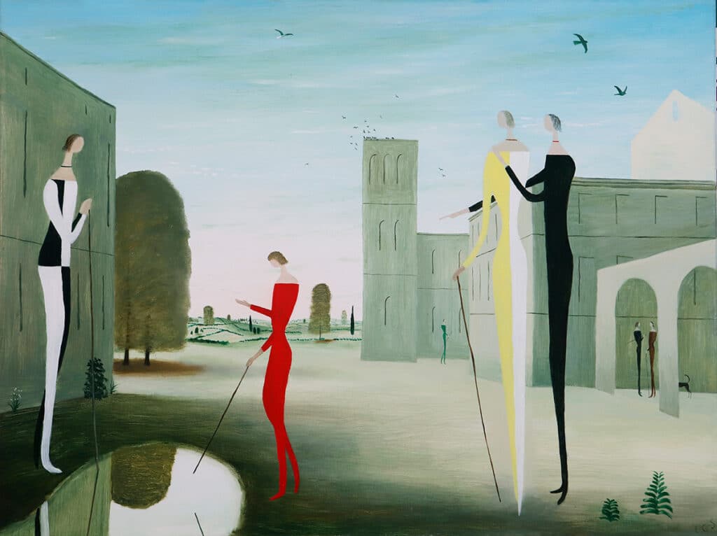 Galería Trinta (Santiago de Compostela). Emilio González Sainz. El espejo.