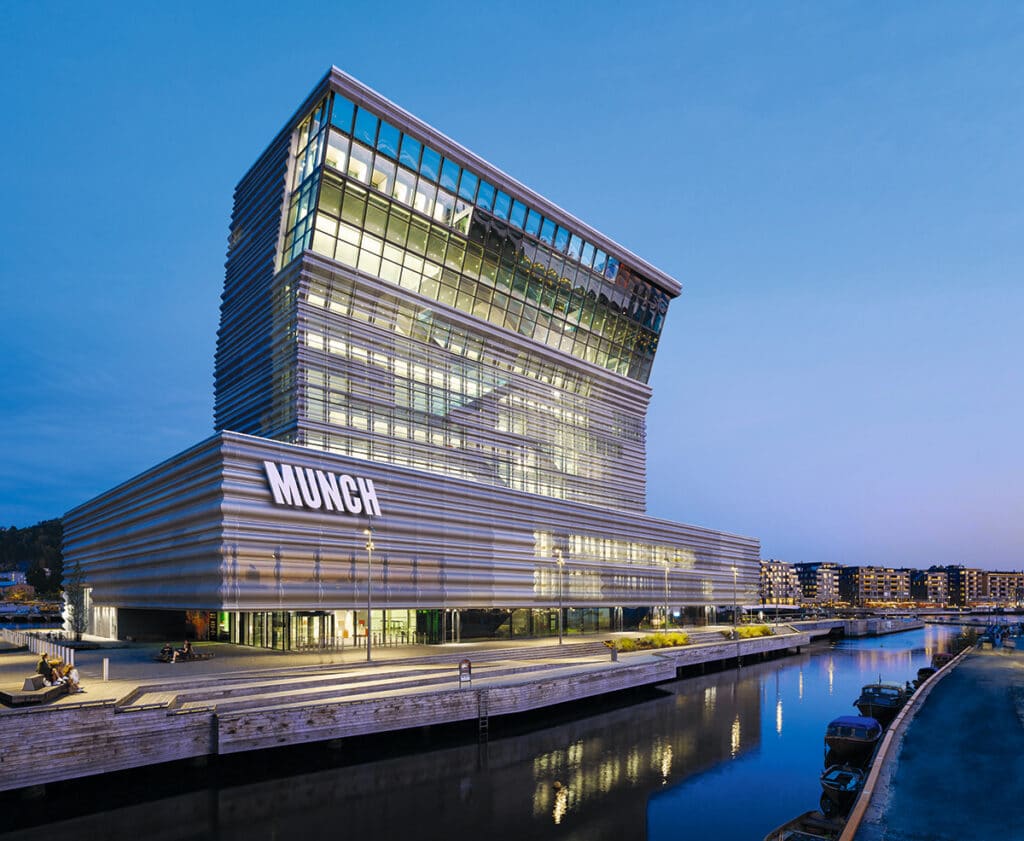 Museo Munch, dedicado al famoso pintor noruego Edvard Munch.