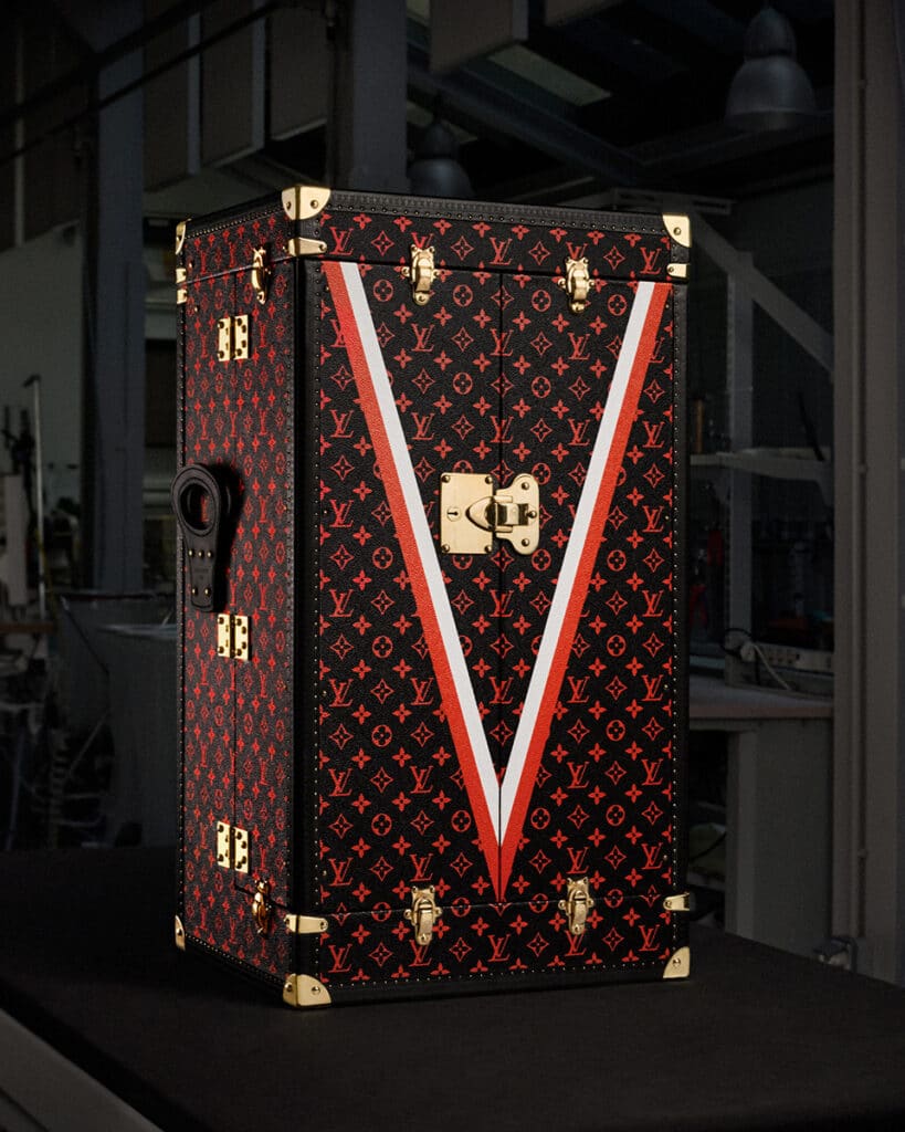 Baúl trofeo de Louis Vuitton.