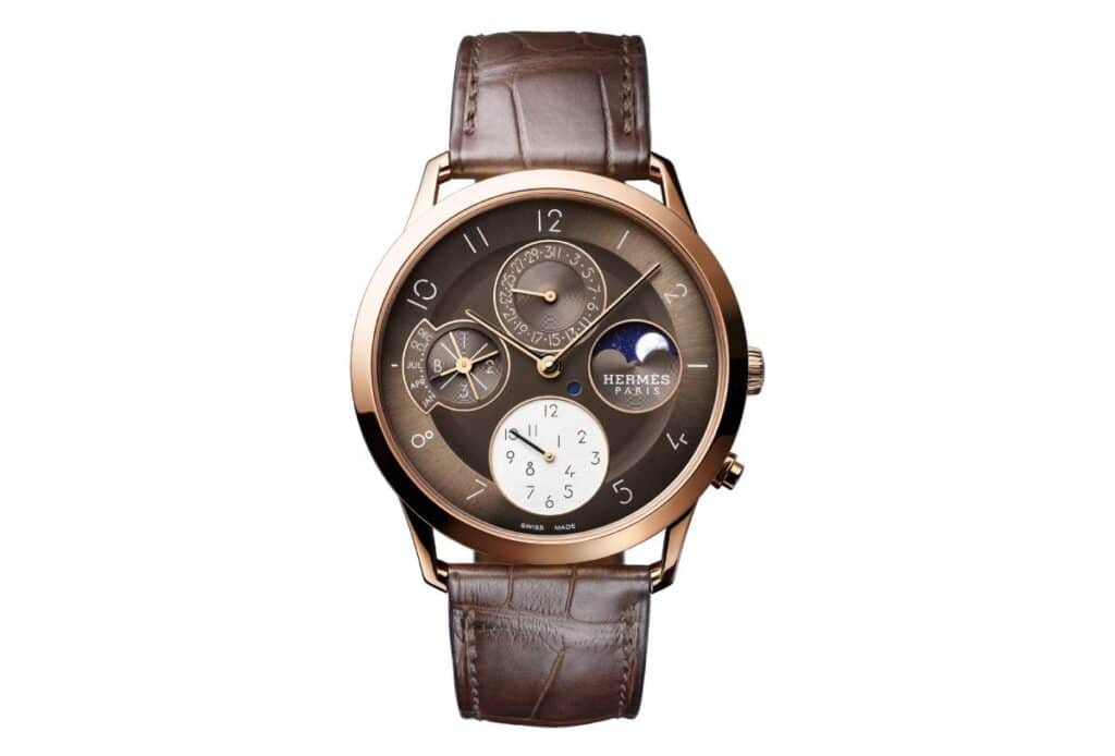 Slim d’Hermès Quantième Perpétuel.