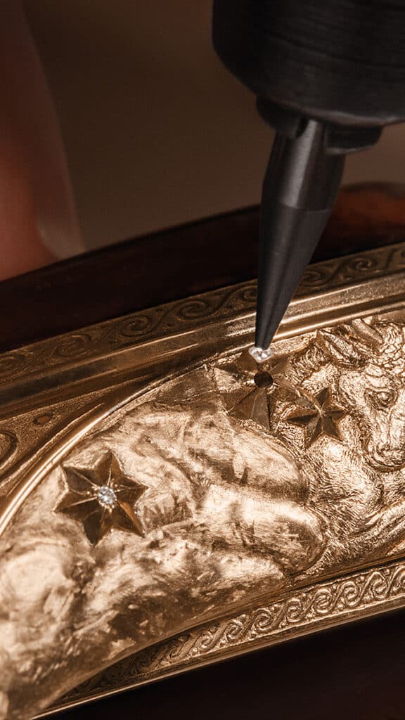 Reloj Les Cabinotiers Tourbillon Armilar–El Mito de las Pléyades de Vacheron Constantin.