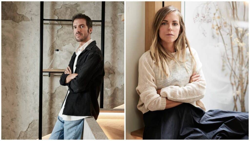 Ignacio Castillejo y Raquel Gutiérrez, fundadores de POLIGHT.