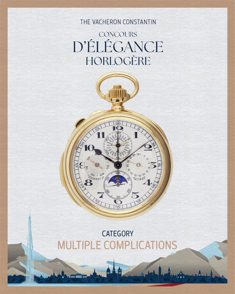 Concurso de Elegancia Horológica de Vacheron Constantin.