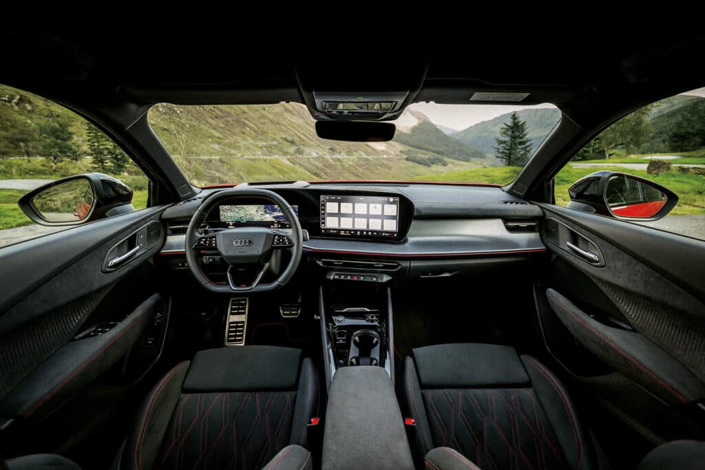 Interior del Audi Q3.