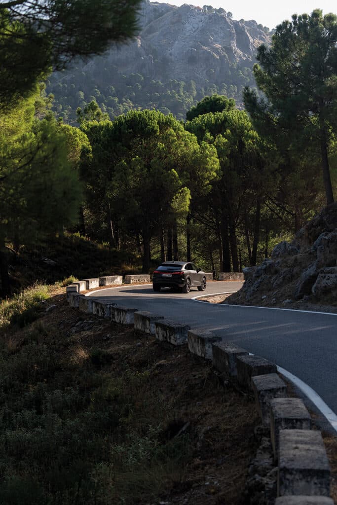 Parte trasera del Audi Q3.