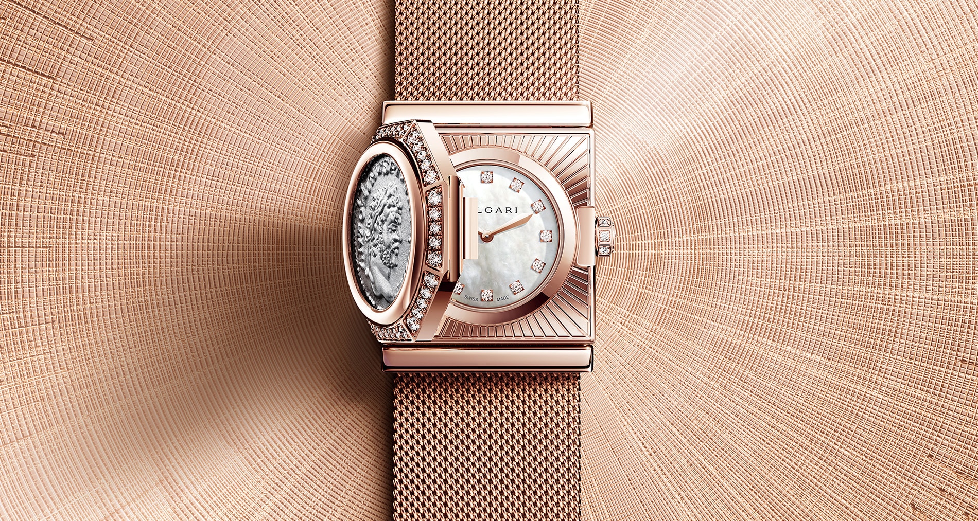 Maglia Milanese Monete de Bvlgari.