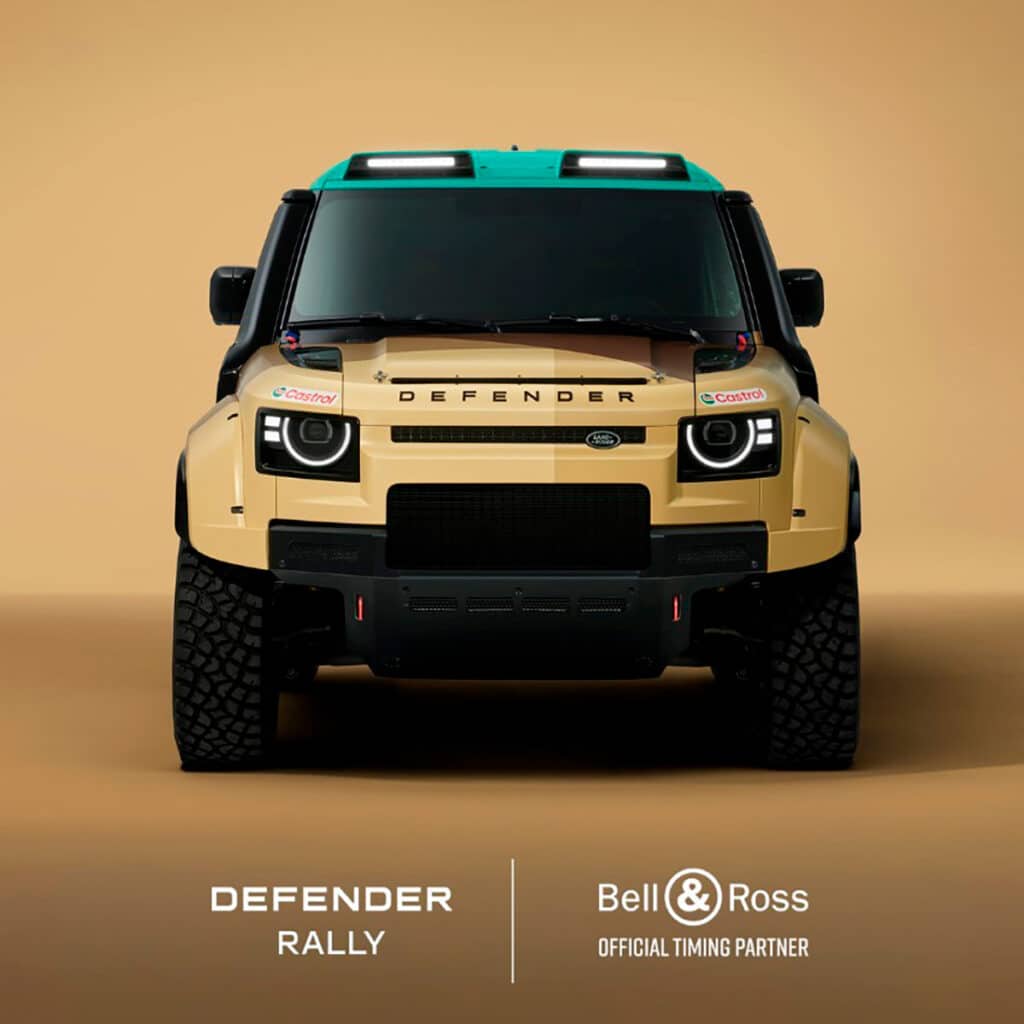 Bell & Ross será el cronometrador oficial de Defender Rally en el Dakar 2026 2 Bell & Ross será el cronometrador oficial de Defender Rally en el Dakar 2026.
