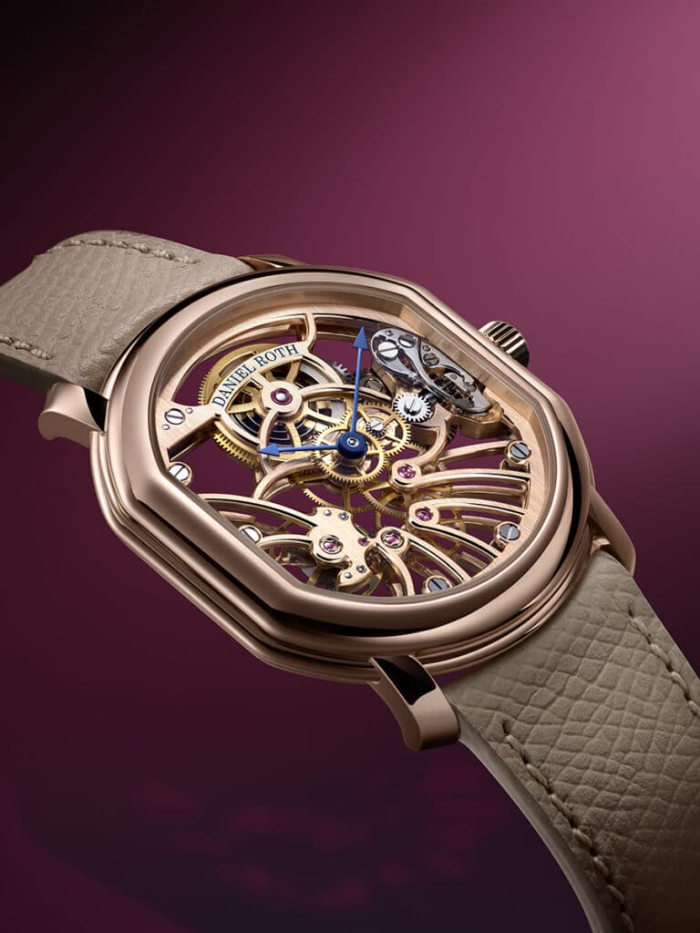 Extra Plat Rose Gold Skeleton de Daniel Roth.