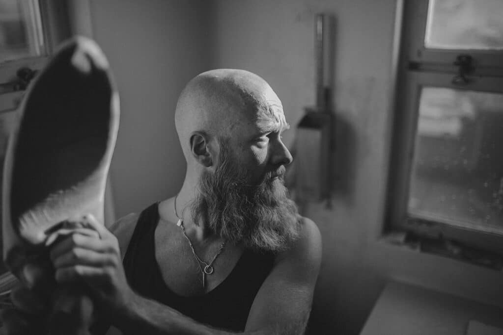 El artista sueco Gustaf Nordenskiöld.