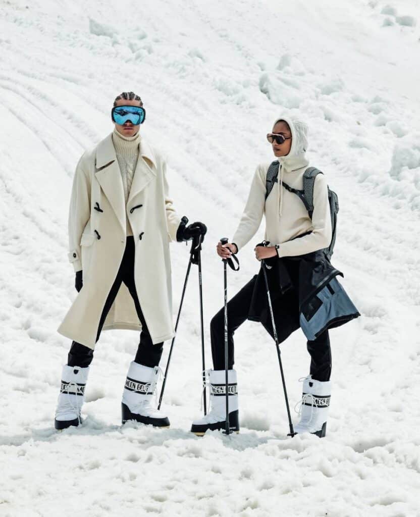 Moda para la nieve.