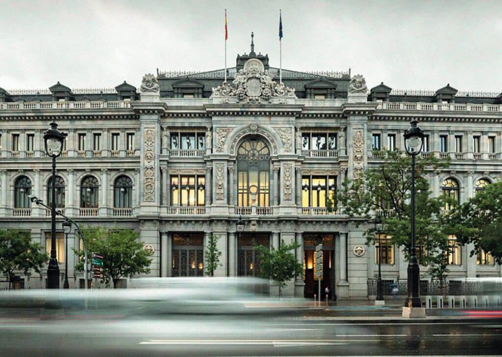 Banco de España en Madrid.