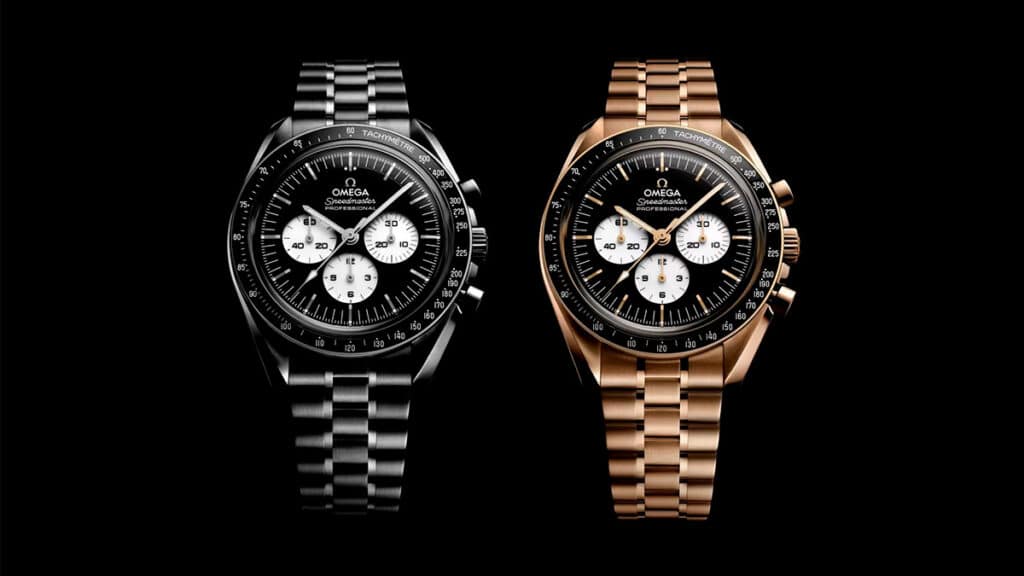 Modelos Speedmaster Moonwatch de OMEGA.