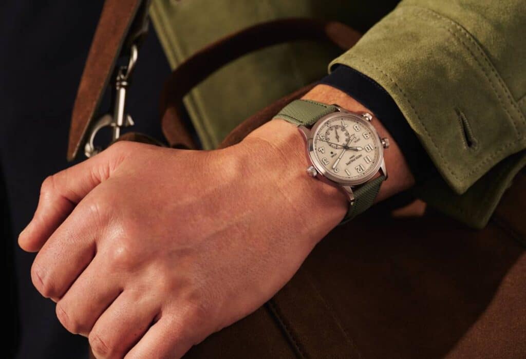 Calatrava Pilot Travel Time de Patek Phillipe.