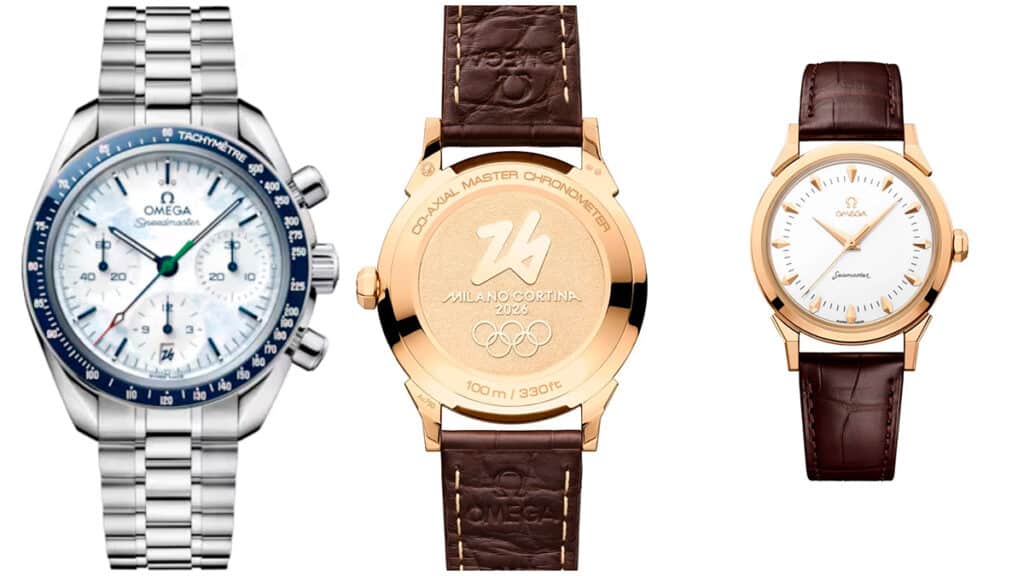 Relojes OMEGA para los Juegos Olímpicos 2026.