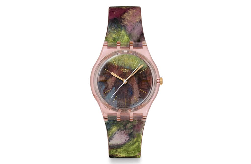 Reloj Degas’s Dancers de la colección Swatch × Guggenheim.