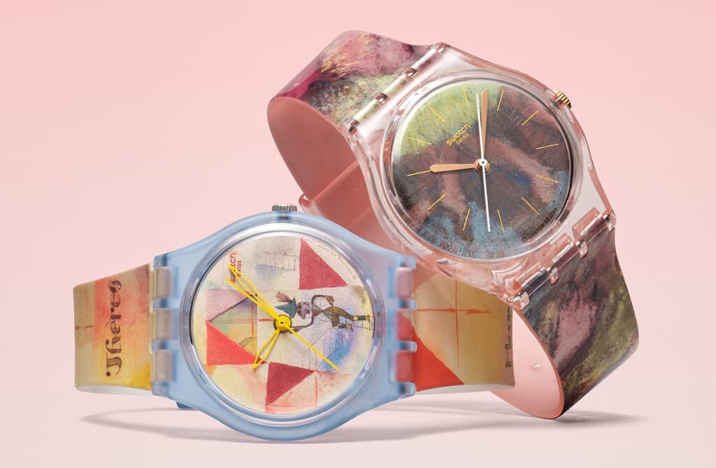 Colección Swatch × Guggenheim.