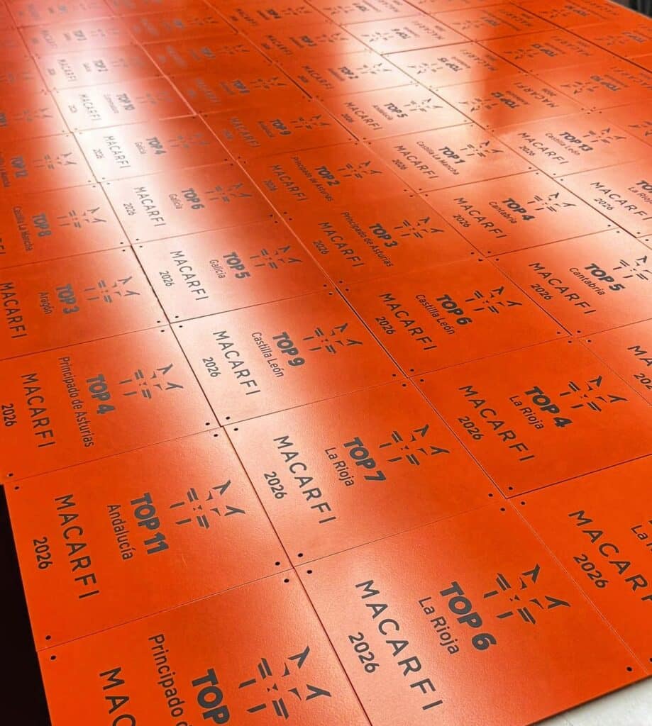 Madrid celebra el poder de la mesa 3 Placas Macarfi 2026