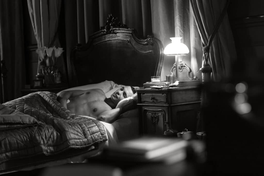 4. Night Rain Once Again. Statues Never Die 2022. © Isaac Julien Courtesy the artist and Victoria Miro