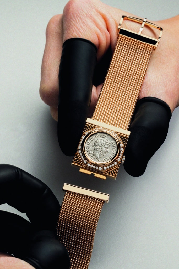 Una cita con las primeras grandes novedades de la temporada 6 Bvlgari 2026 Maglia Milanese Monete Secret Watch 104328 Craft 010