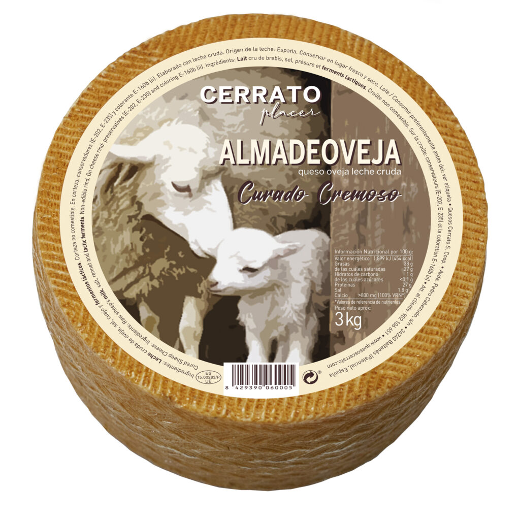 Cerrato Almadeoveja Curado 3kg
