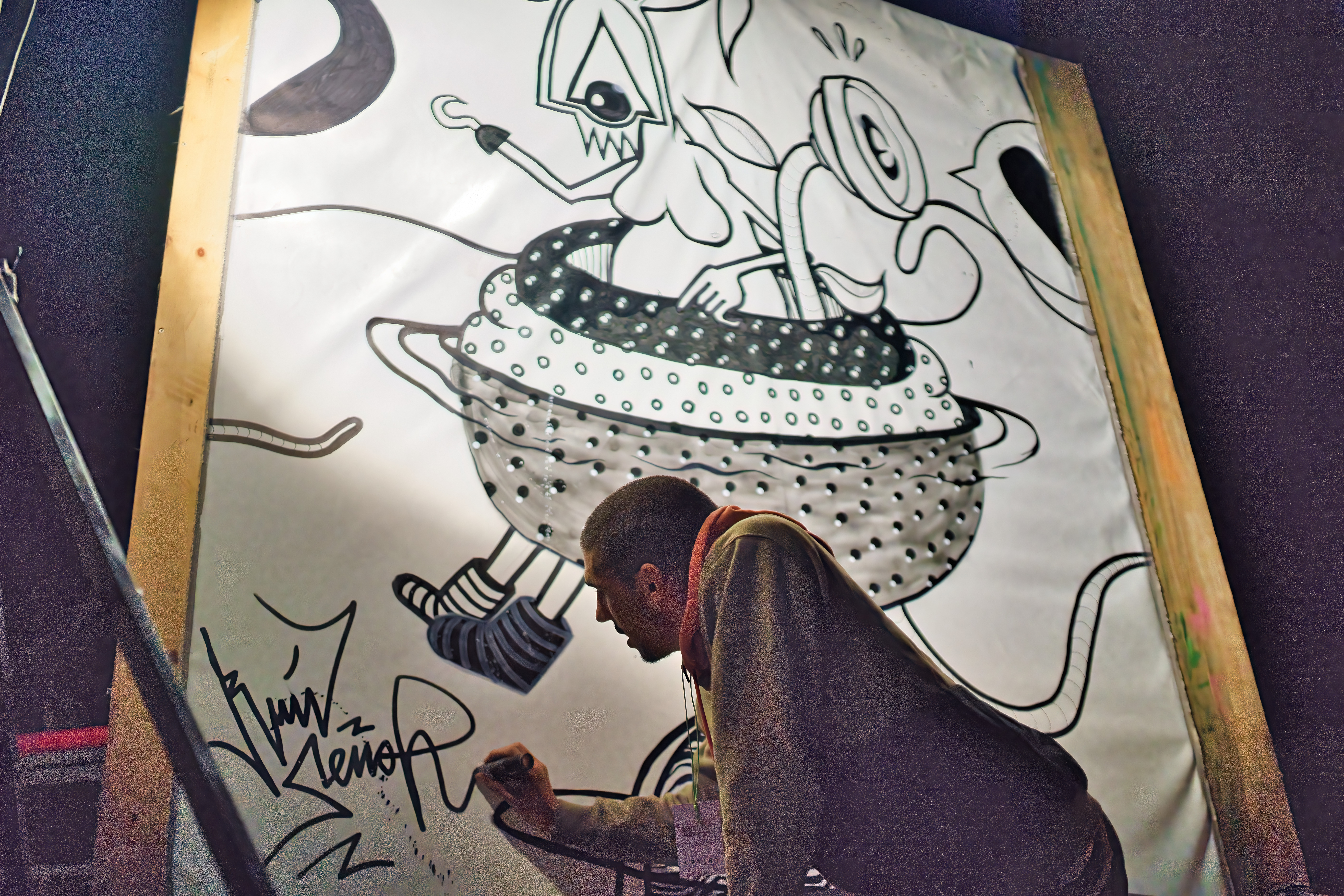 Fantasía Ibiza Festival 2026: el arte toma las calles de la isla 5 FIF2024 2a edicion grafitero RUISENOR