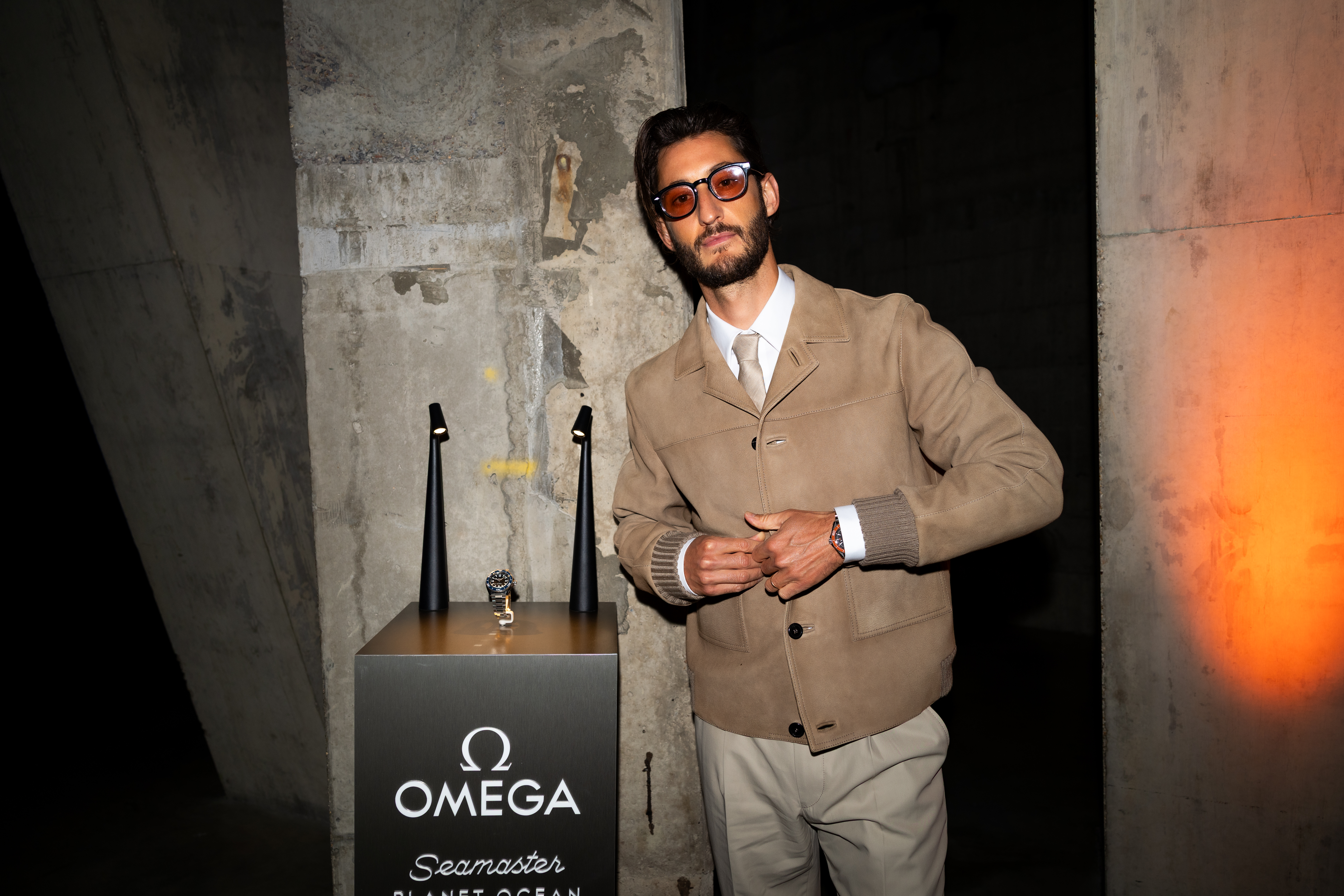 OMEGA Planet Ocean London Event Pierre Niney 2