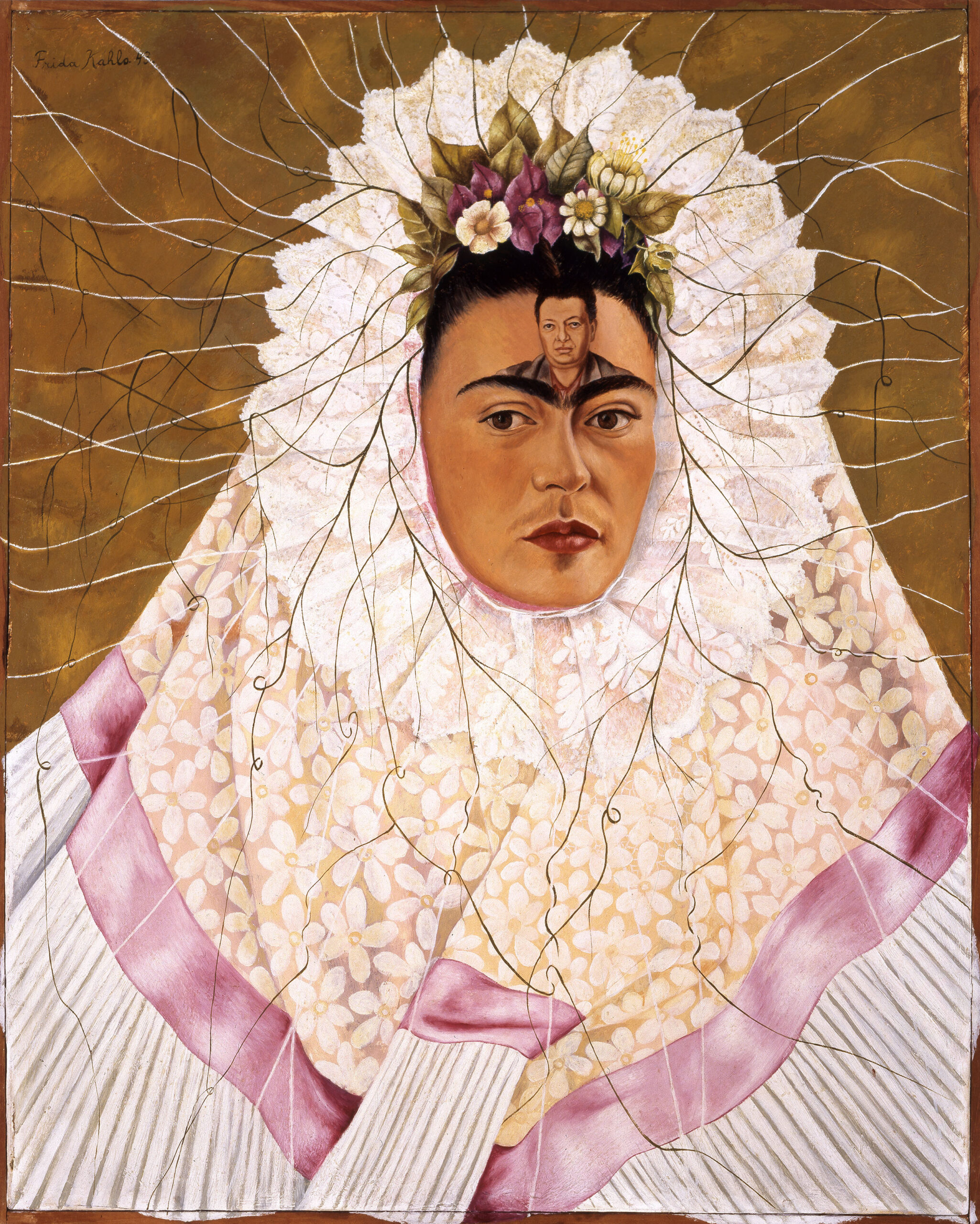 1. Frida Kahlo. Diego en mi pensamiento scaled