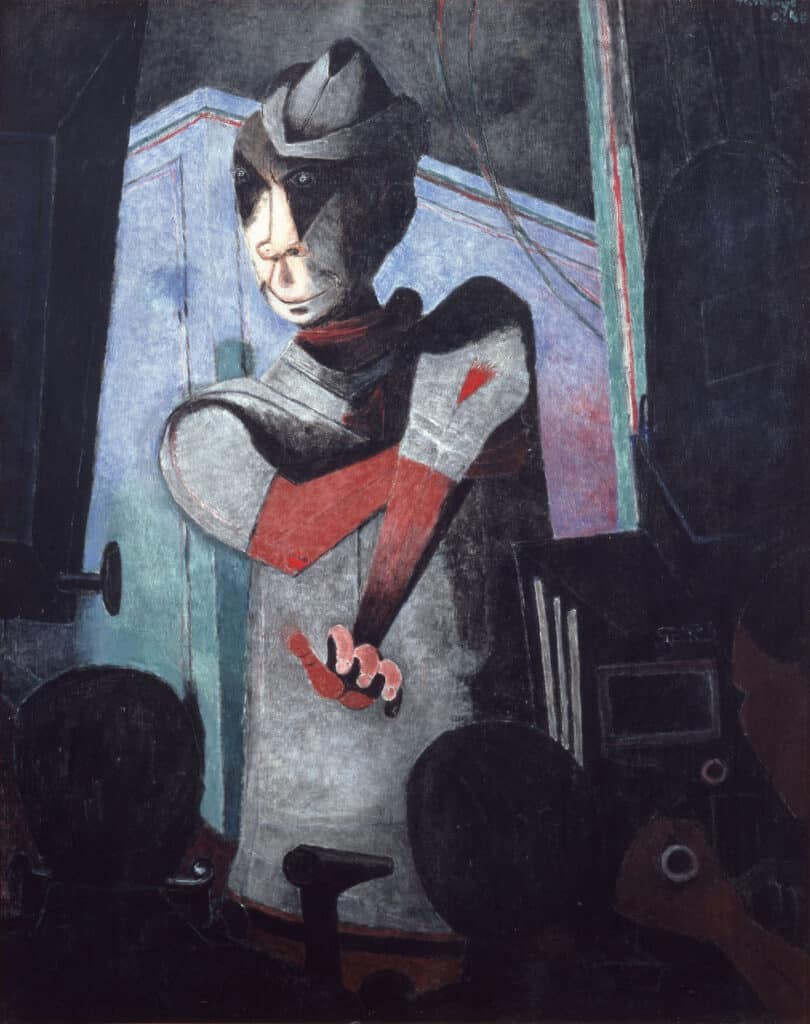 9. Rufino Tamayo. Retrato de Cantinflas