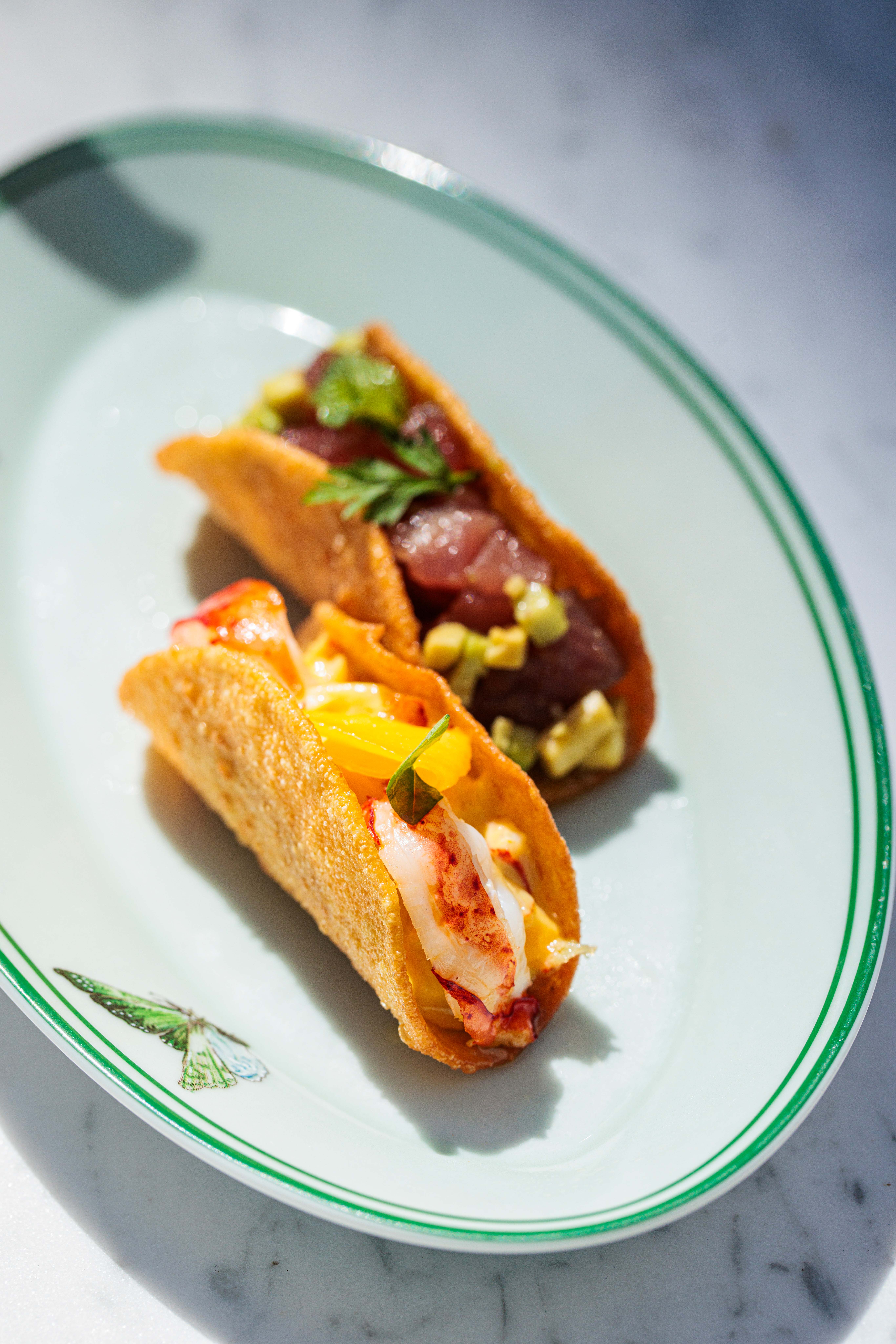 RFH Hotel de Russie Aquazzura Bar Mini Tacos