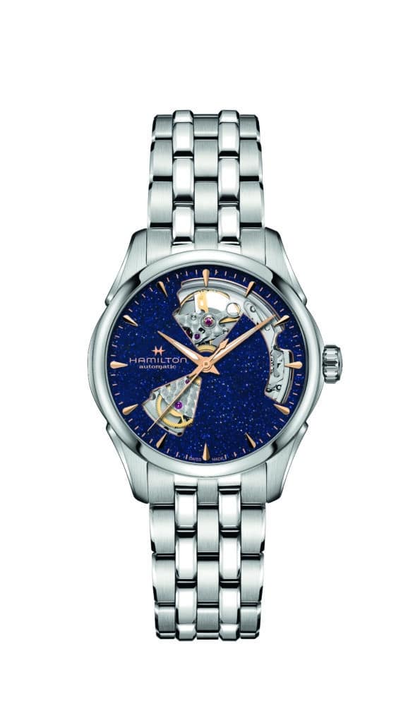 5 relojes que hablan de ella 3 Hamilton Jazzmaster Open Heart H32215142 Soldier