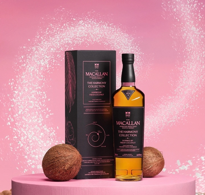Un sorbo que sabe a verano: The Macallan imagina el coco desde una nueva perspectiva 3 MAC 2026 HARMONY 6 DOM PACKONLY KV DIGITAL UNBRANDED 4X5 150dpi RGB xl 1