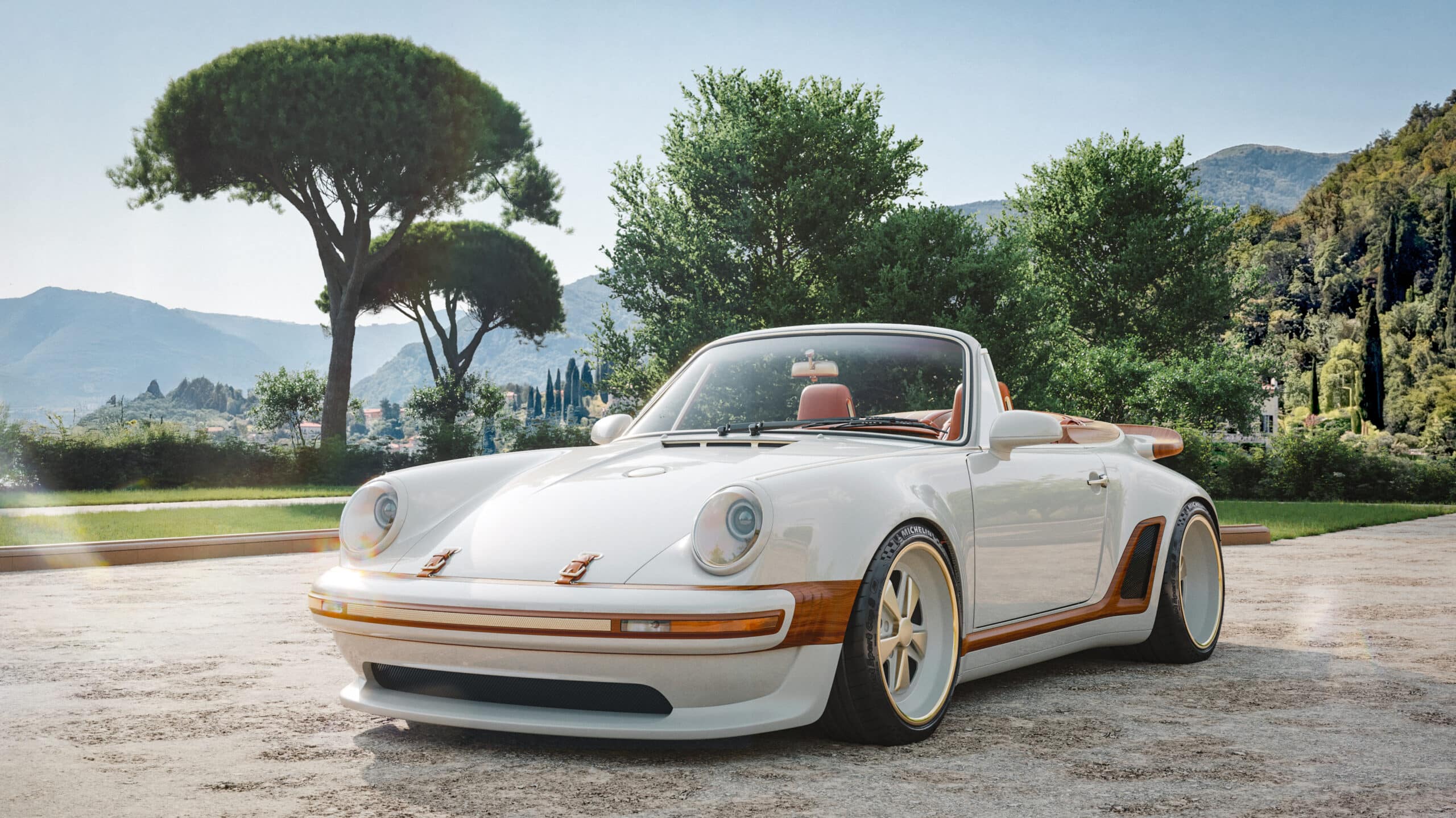 Rendering Como Porsche 911 Reimagined by Singer Classic Turbo 06 scaled