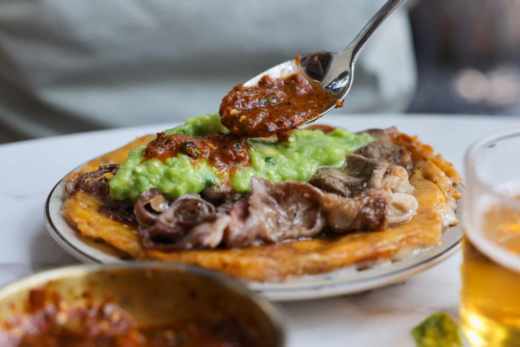 La Once Mil: el taco cruza fronteras 4 Costra de Ribeye4