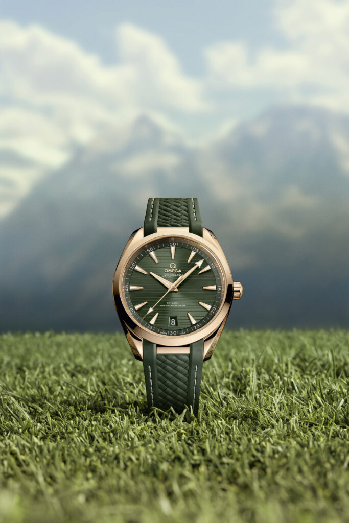 OMEGA Masters: 25 años de una historia escrita a la medida del tiempo 3 OMEGA 2026 Seamaster Aqua Terra 220.52.41.21.10.001 RVB