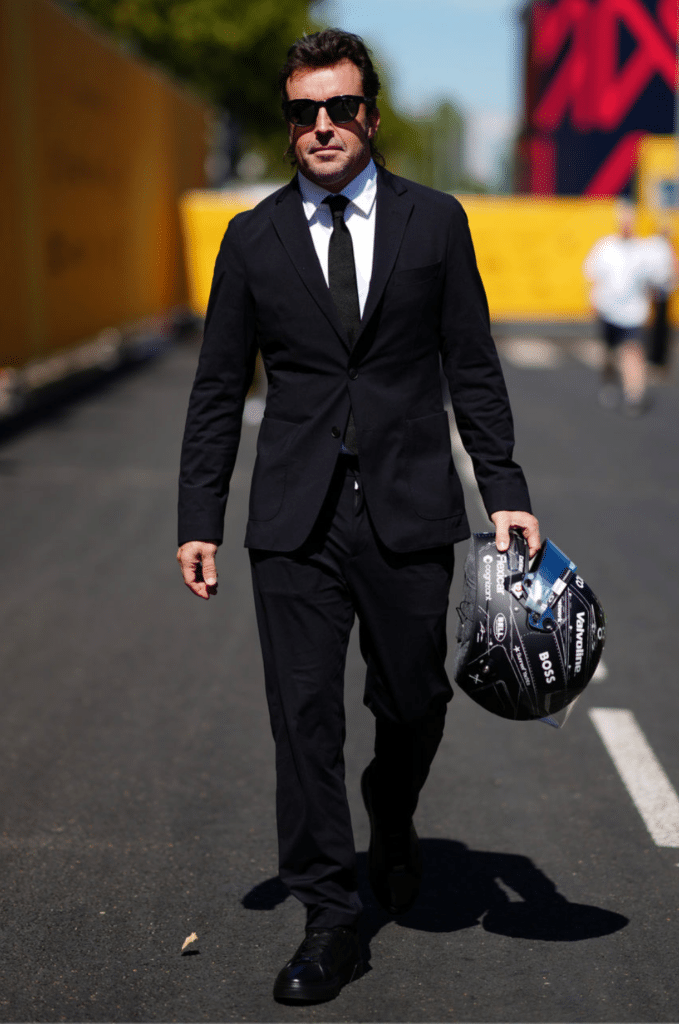 BOSS vistió a Fernando Alonso en Madring 3 Screenshot 2026 09 14 at 19.53.58