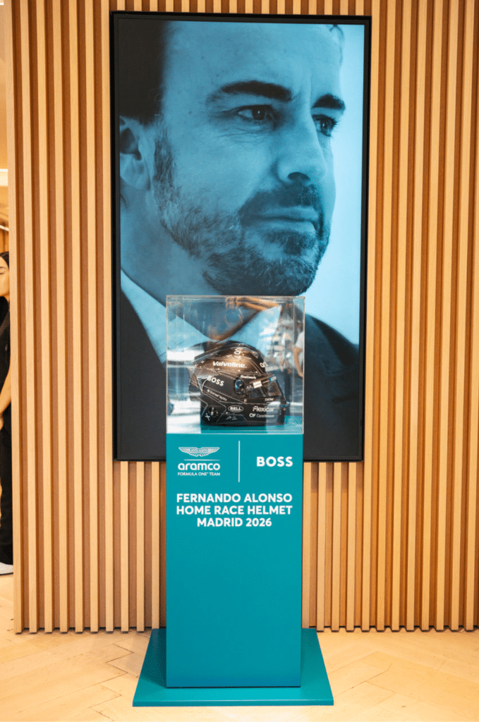BOSS vistió a Fernando Alonso en Madring 4 Screenshot 2026 09 14 at 19.55.09