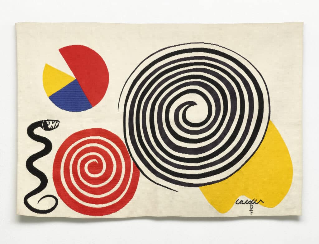 Alexander Calder. La poire le fromage et la serpent 1975. Coleccion FMCMP