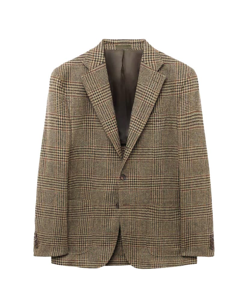 Chaqueta de hombre sport cuadro gales fit regular Emidio Tucci 260E copy