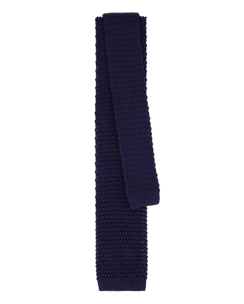 Corbata seda punto Emidio Tucci 4995E copy