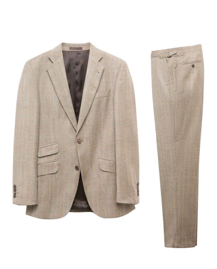 Traje de hombre vestir gales fit slim Emidio Tucci 420E copy