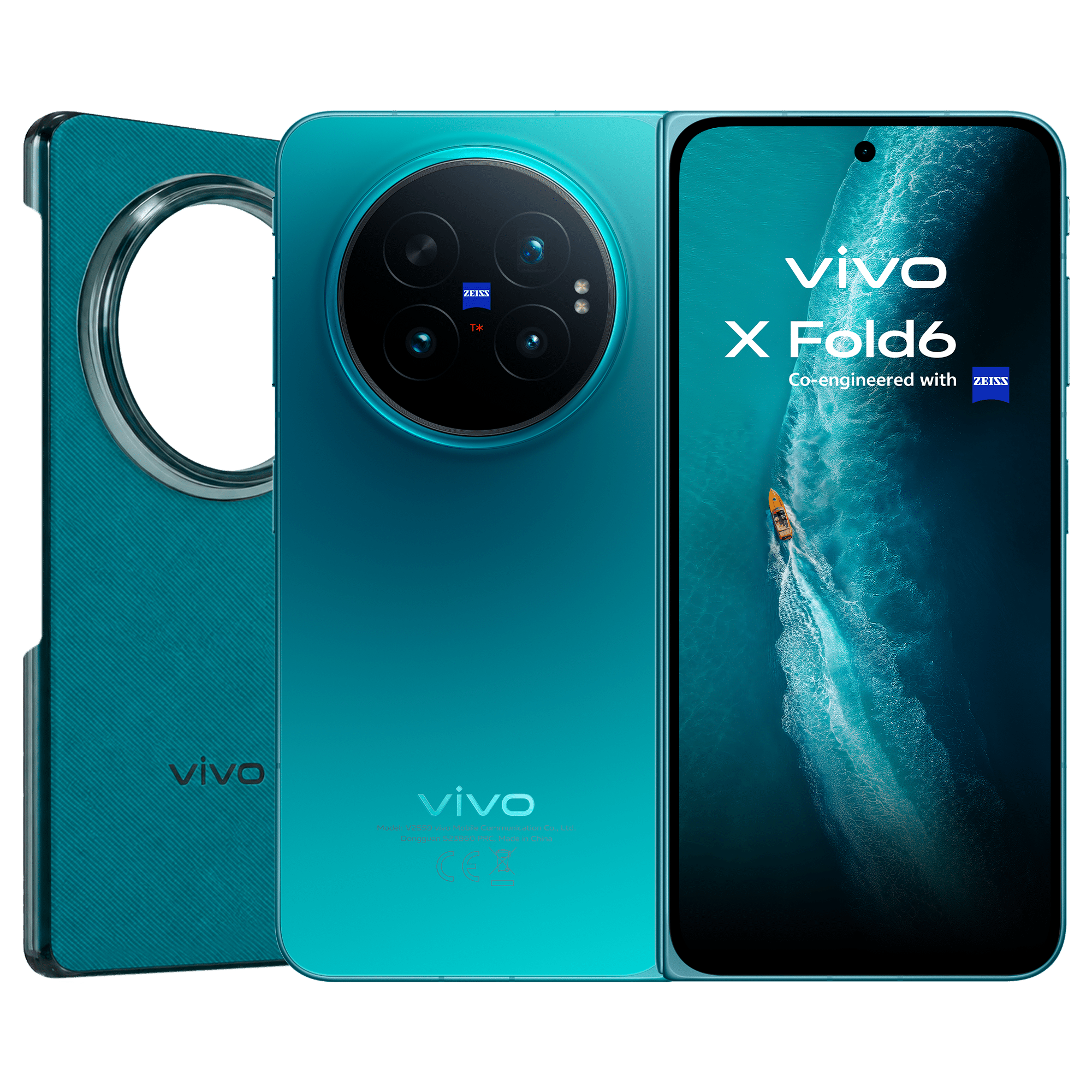vivo X fOLD6 Blue Close CASE